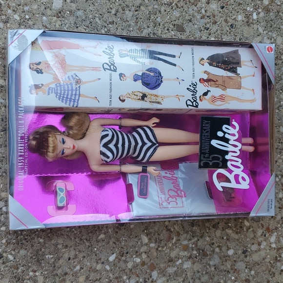 Barbie Toys 35th Anniversary Barbie Doll 959 Doll Package Special